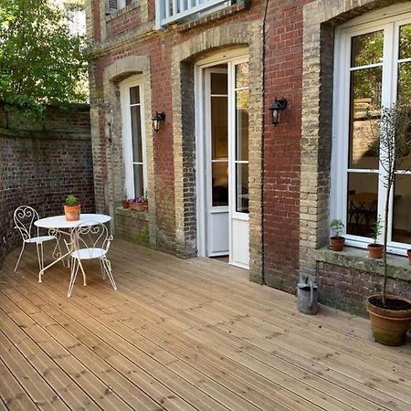 オンフルールChez Paulアパートメント エクステリア 写真